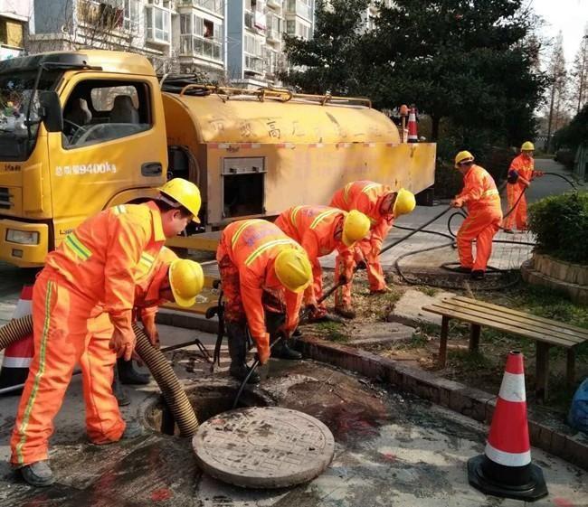 新田市政管道清淤